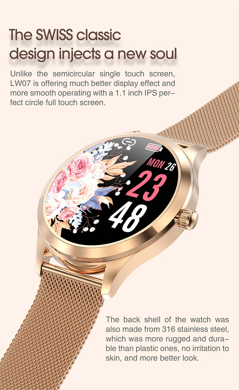 LW07 Smart Watch Yivita